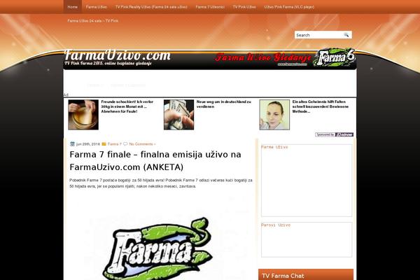 farmauzivo.com site used Orangeblack