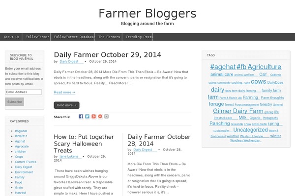 Magazine Basic theme site design template sample