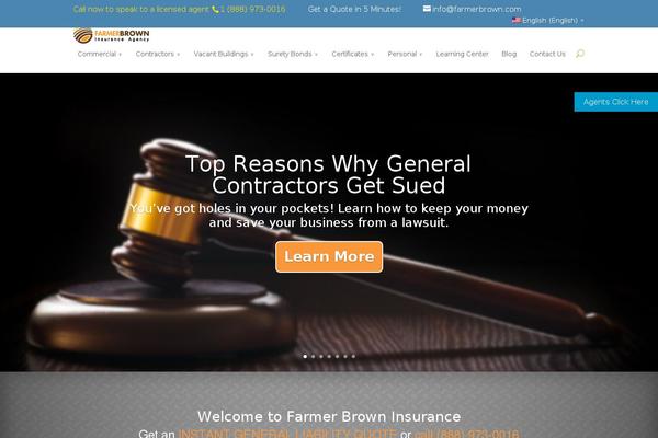 Divi Child theme site design template sample