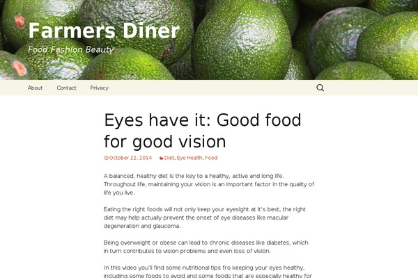 Twenty Thirteen theme site design template sample