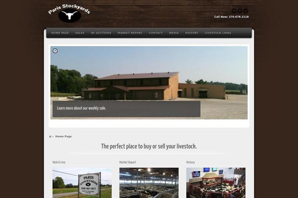 Alyeska theme site design template sample
