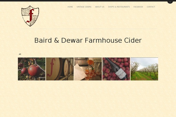 farmhouse-cider.com site used Aware