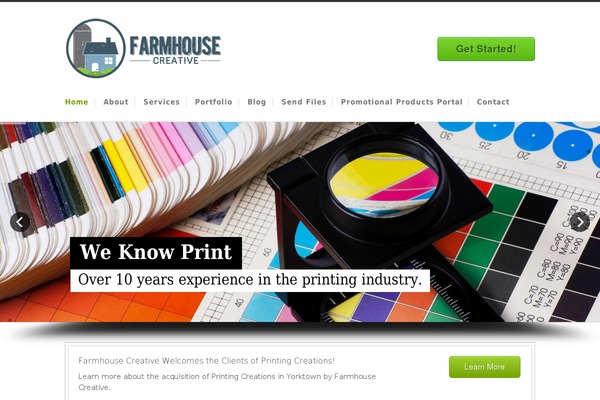 Impreza theme site design template sample