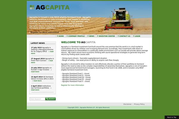 Farmland theme websites examples