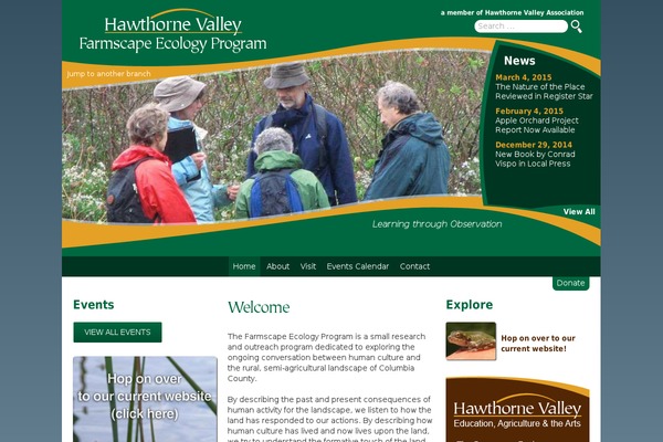 farmscapeecology.org site used Hv