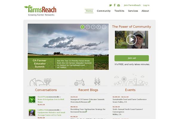 farmsreach.com site used Farmsreach