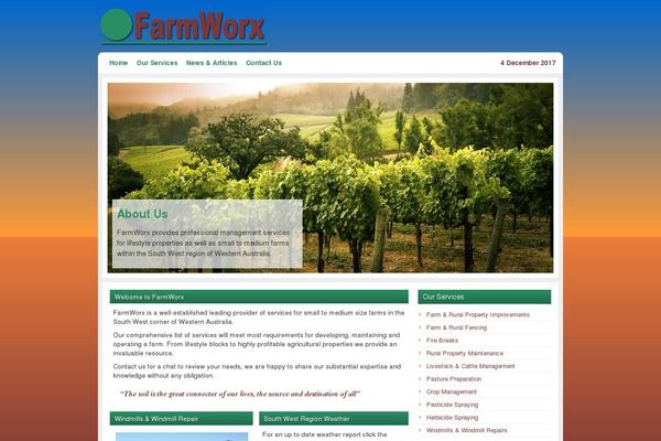 farmworx.com.au site used Farmworx