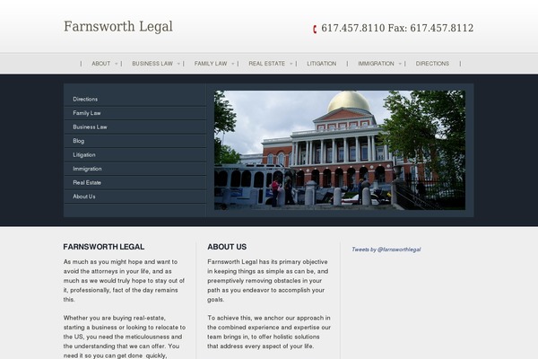 farnsworthlegal.com site used Vertical
