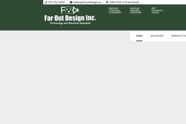 Bauer theme site design template sample