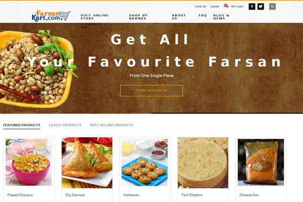 farsankart.com site used Kallyas