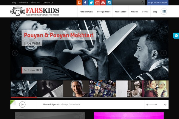 Farskids-v1 theme site design template sample