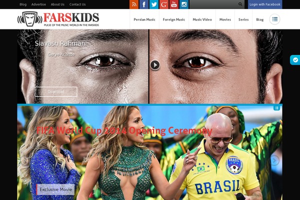 Farskids-v1 theme site design template sample