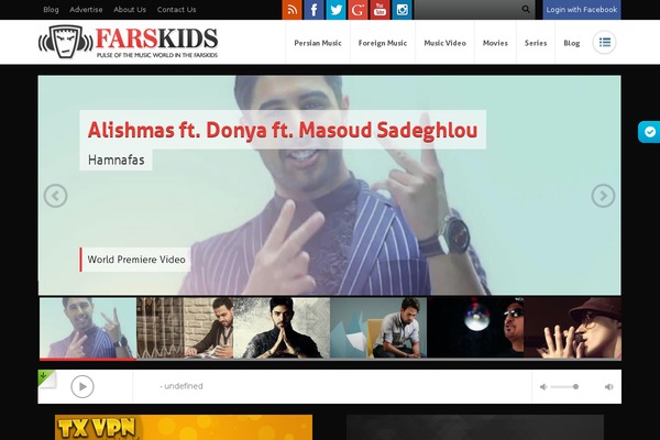 Farskids-v1 theme site design template sample