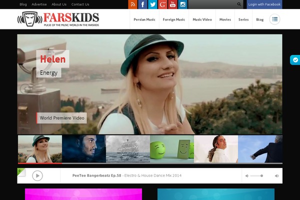 Farskids-v1 theme site design template sample