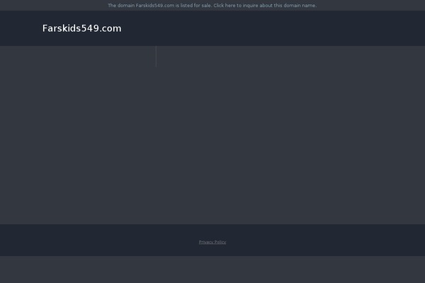 farskids549.com site used Farskids-v1