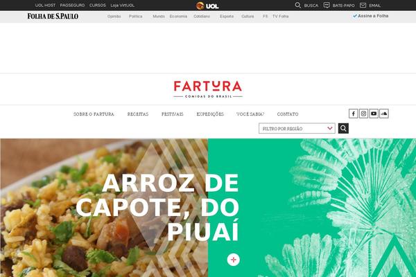 farturagastronomia.com.br site used Fartura