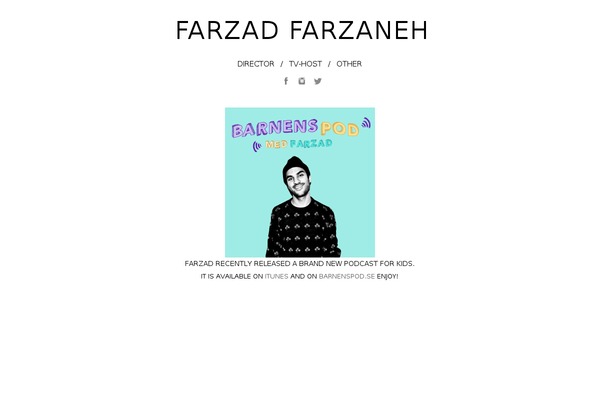 farzaneh.se site used Videothemeres