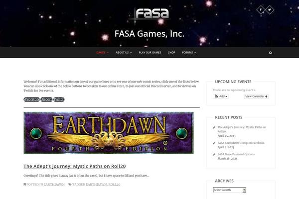 fasagames.com site used Pixgraphy-child