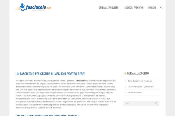 Impreza theme site design template sample