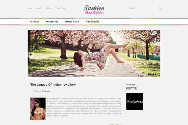 Fashionstyle theme site design template sample