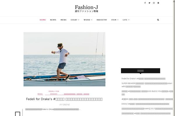 fashion-j.com site used Jinr