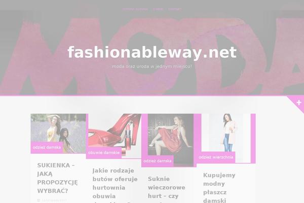 fashionableway.net site used Blog-and-shop