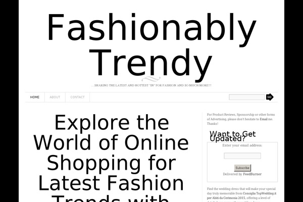 fashionablytrendy.com site used Romantic