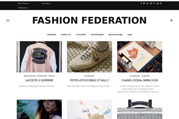 fashionfederation.ru site used Fashionfederation