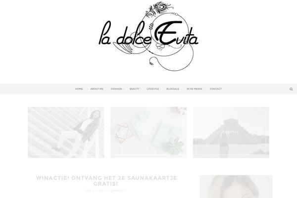 Duena theme site design template sample