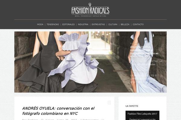 fashionradicals.com site used Buzzblog