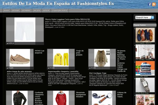 fashionstyles.es site used Calotropis