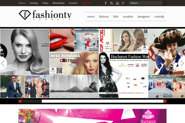 fashiontvromania.com site used Duotive Three