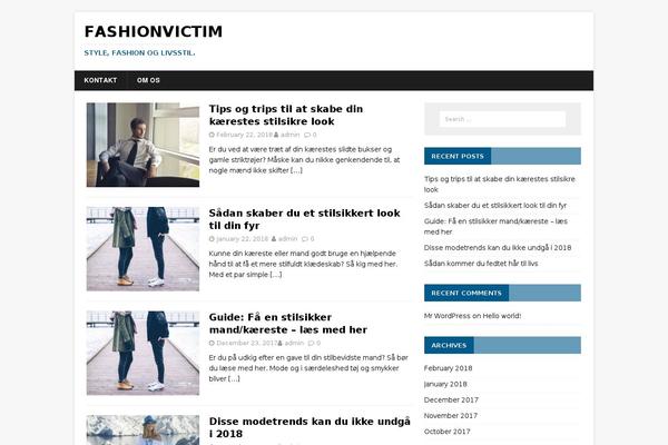 fashionvictim.dk site used Desktop_2015