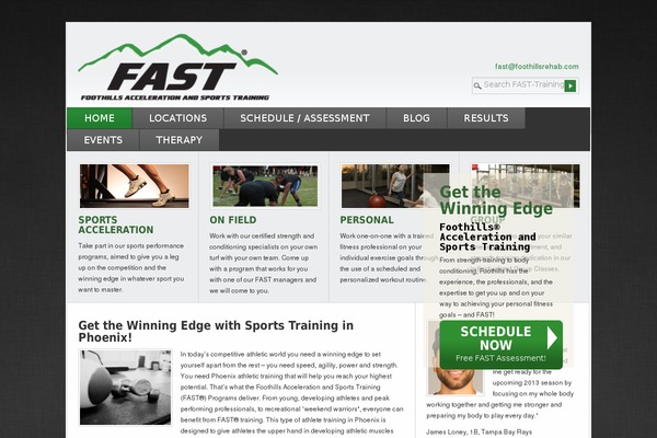fast-training.com site used Fasttraining