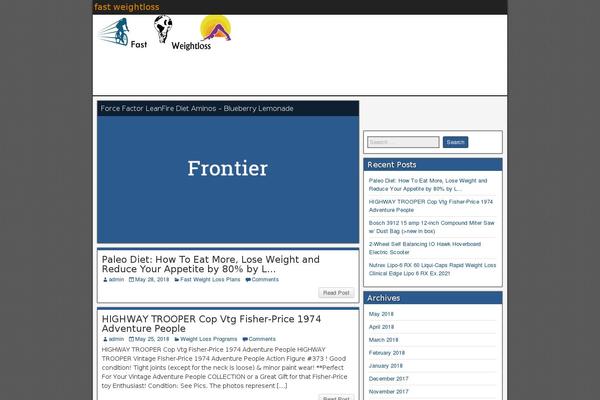 fast-weightloss.com site used Frontier
