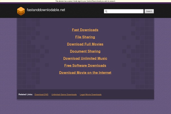 fastanddownlodable.net site used Fazio