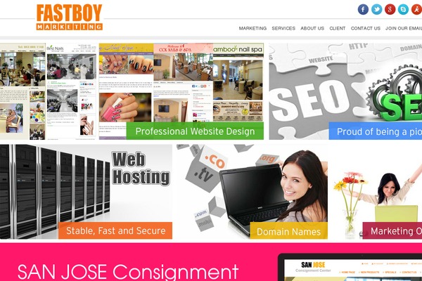 Site using Contact-fastboy plugin