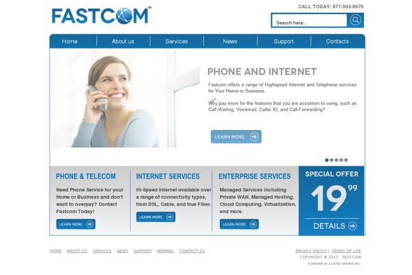 fastcom.ca site used Recrwp