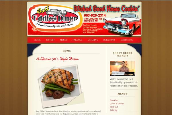 fasteddiesdiner.com site used Wp_lucullan5-v1.1