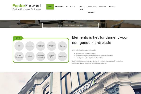 fasterforward.nl site used Qoon-child