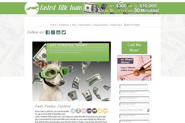 fastest-title-loan.com site used Fastest-rebuild