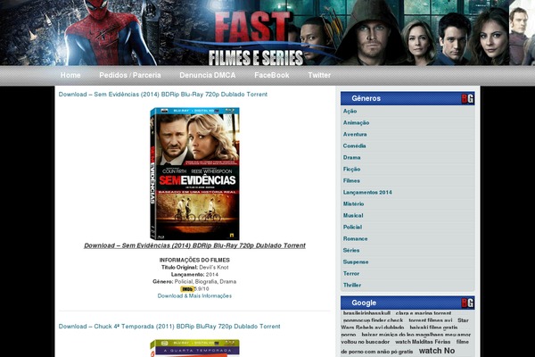 fastfilmes.com site used Twenty Twelve