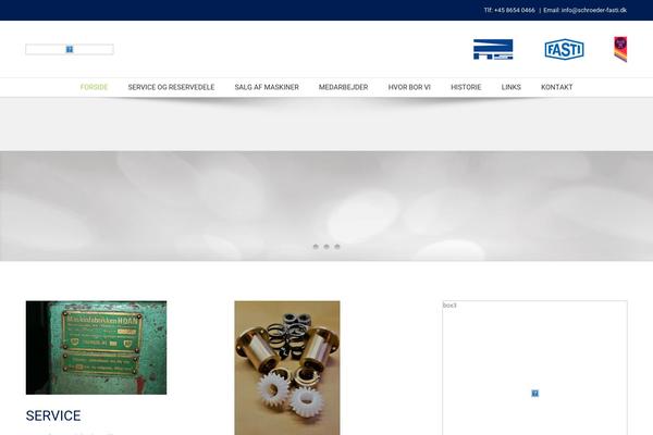 Avada theme site design template sample