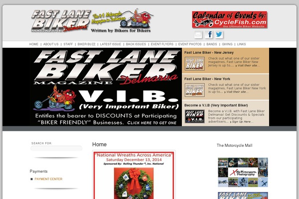 fastlanebikerdelmarva.com site used Thecorporate3