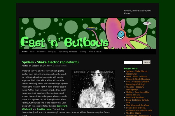 Twenty Ten theme site design template sample