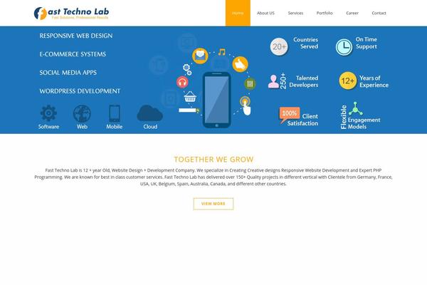 Site using Accordion plugin