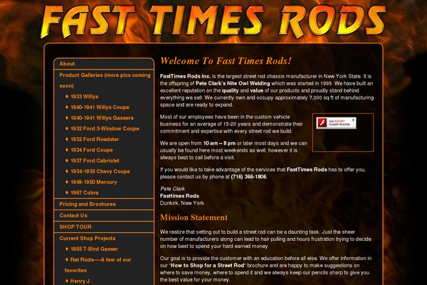 fasttimesrods.com site used Fasttimes