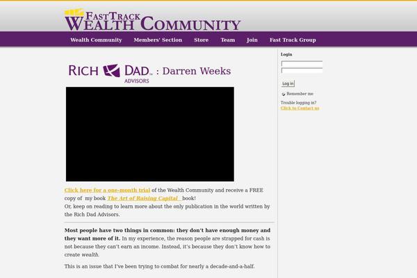 fasttrackwealthcommunity.com site used Devicemedia-framework