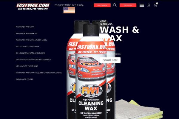 fastwax.com site used Maxcanvas