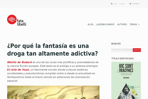 fatalibelli.com site used Lovecraft